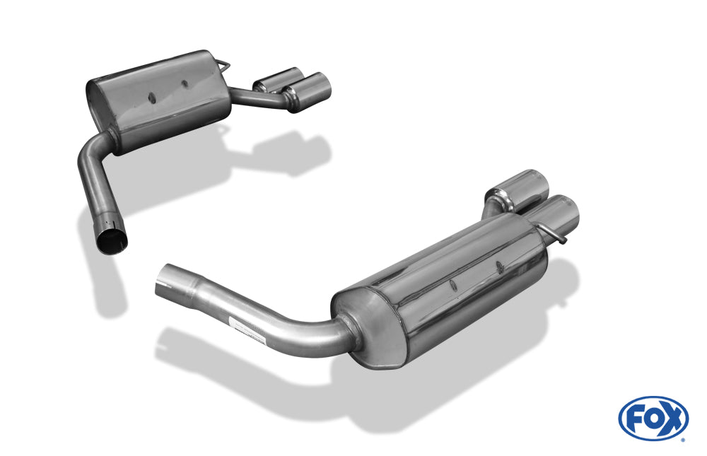 FOX Mercedes CLS W218 Endschalldämpfer rechts/links 63,5mm - 2x90 Typ 13 rechts/links