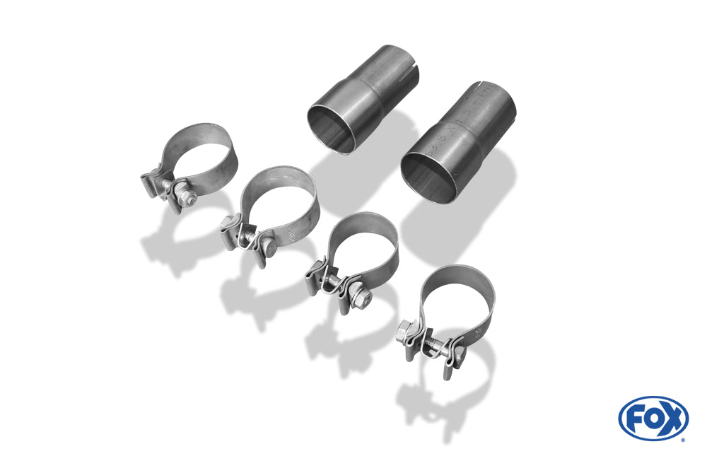 FOX Mercedes CLS W218 Endschalldämpfer rechts/links 63,5mm - 2x90 Typ 13 rechts/links