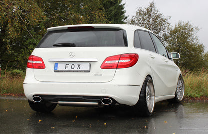 FOX Mercedes B-Klasse - 246 Endschalldämpfer quer Ausgang rechts/links - 140x90 Typ 32 rechts/links