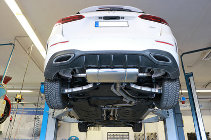 FOX Mercedes B-Klasse - 247 Endschalldämpfer quer Ausgang rechts/links