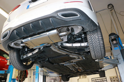 FOX Mercedes B-Klasse - 247 Endschalldämpfer quer Ausgang rechts/links