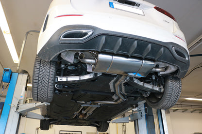 FOX Mercedes B-Klasse - 247 Endschalldämpfer quer Ausgang rechts/links