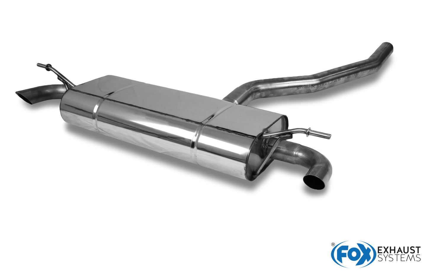 FOX Mercedes B-Klasse - 247 Endschalldämpfer quer Ausgang rechts/links