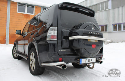 FOX Mitsubishi Pajero IV - V80 Halbanlage ab Kat Ausgang rechts/links - 140x90 T32 rechts/links