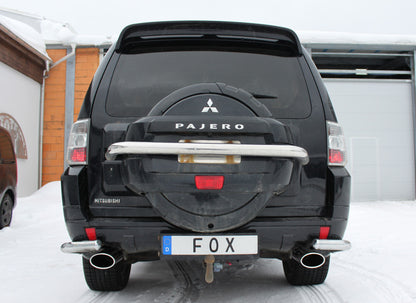 FOX Mitsubishi Pajero IV - V80 Halbanlage ab Kat Ausgang rechts/links - 140x90 T32 rechts/links