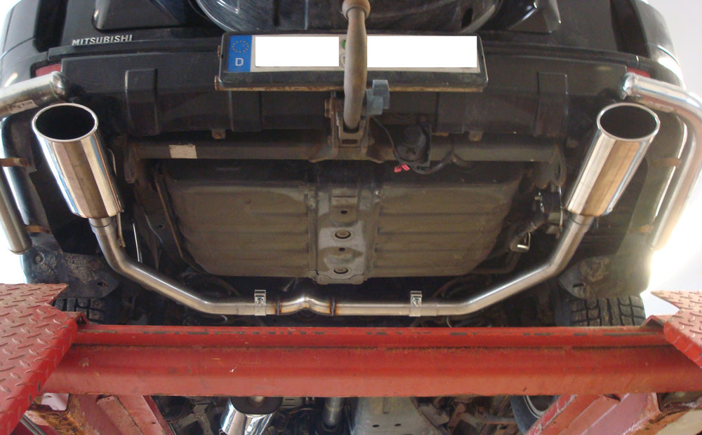 FOX Mitsubishi Pajero IV - V80 Halbanlage ab Kat Ausgang rechts/links - 140x90 T32 rechts/links