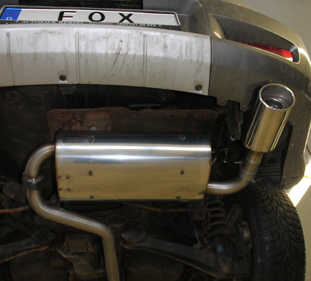 FOX Mitsubishi Outlander 4WD Endschalldämpfer - 115x85 Typ 33