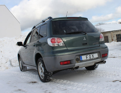 FOX Mitsubishi Outlander 4WD Endschalldämpfer - 115x85 Typ 33