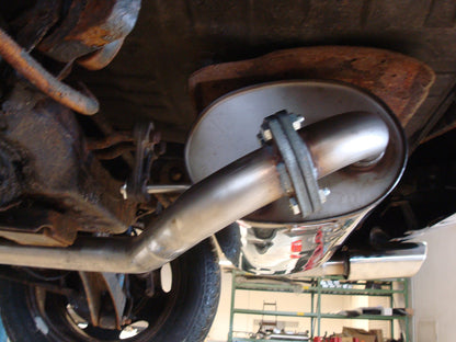 FOX Mitsubishi Outlander 4WD Endschalldämpfer - 115x85 Typ 33