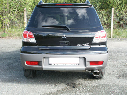 FOX Mitsubishi Outlander 4WD Endschalldämpfer - 115x85 Typ 33