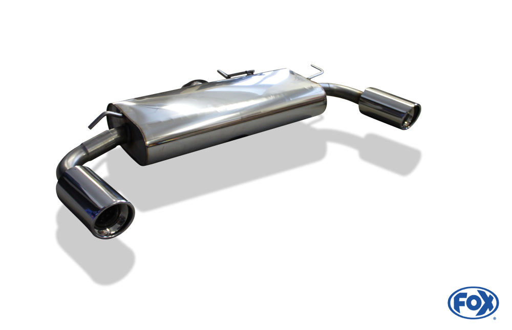 FOX Mitsubishi Lancer CYO - Stufenheck/ Sportback Endschalldämpfer quer Ausgang rechts/links - 1x100 Typ 17 rechts/links