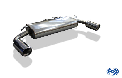 FOX Mitsubishi Lancer CYO - Stufenheck/ Sportback Endschalldämpfer quer Ausgang rechts/links - 1x100 Typ 17 rechts/links