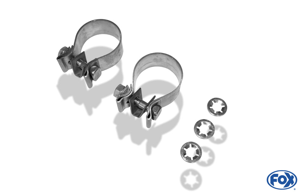 FOX Mitsubishi Lancer CYO - Stufenheck/ Sportback Endschalldämpfer quer Ausgang rechts/links - 1x100 Typ 17 rechts/links