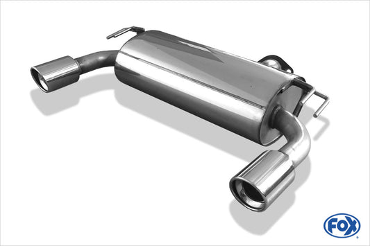 FOX Mitsubishi Lancer Ralliart Endschalldämpfer Ausgang rechts/links - 1x100 Typ 17 rechts/links