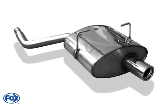 FOX Mini One/ Cooper R50 Endschalldämpfer - 1x80 Typ 13