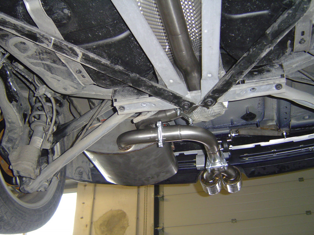 FOX Mini Cooper Cabrio R52 Endschalldämpfer Ausgang mittig - 2x76 Typ 13