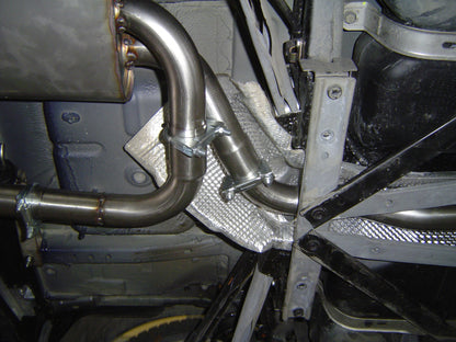 FOX Mini Cooper Cabrio R52 Endschalldämpfer Ausgang mittig - 2x76 Typ 13