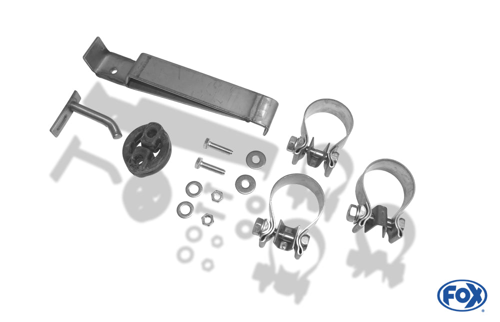 FOX Mini Cooper Cabrio R52 Endschalldämpfer Ausgang mittig - 2x76 Typ 13