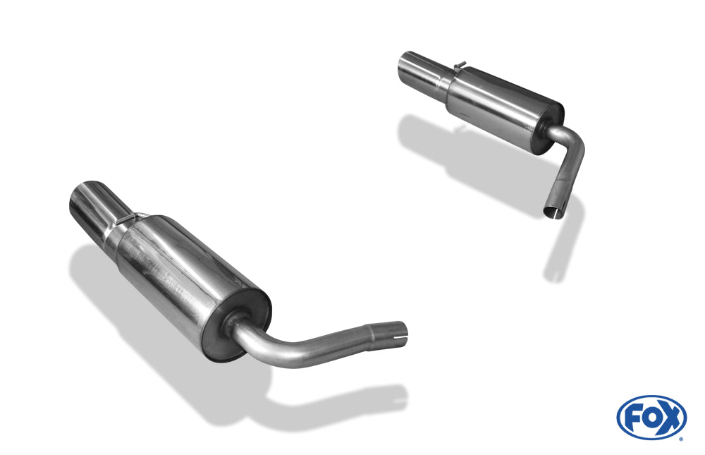 FOX Mini Cooper Clubman R55 Endschalldämpfer rechts/links - 1x100 Typ 25 rechts/links