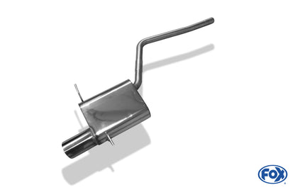 FOX Mini One R57 - Cabrio Endschalldämpfer - 1x100 Typ 25
