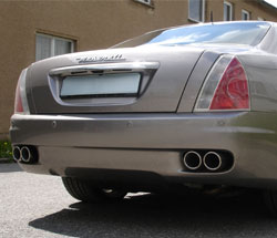 FOX Maserati Quattroporte V Endschalldämpfer rechts/links - 2x90 Typ 17 rechts/links