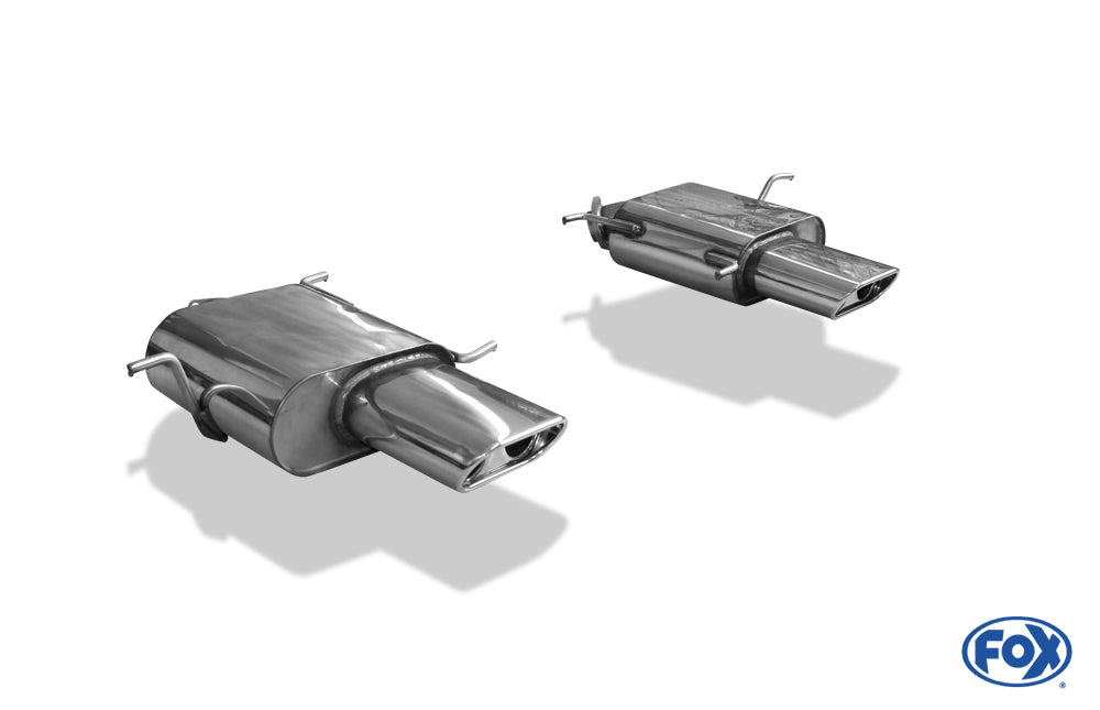 FOX Maserati 3200GT Endschalldämpfer rechts/links - 150x70 Typ 53 rechts/links