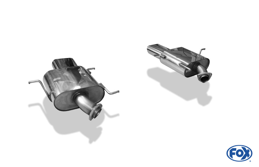 FOX Maserati 3200GT Endschalldämpfer rechts/links - 150x70 Typ 53 rechts/links