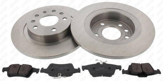 MAPCO Bremsensatz, Scheibenbremse Hinterachse  Satz  47705