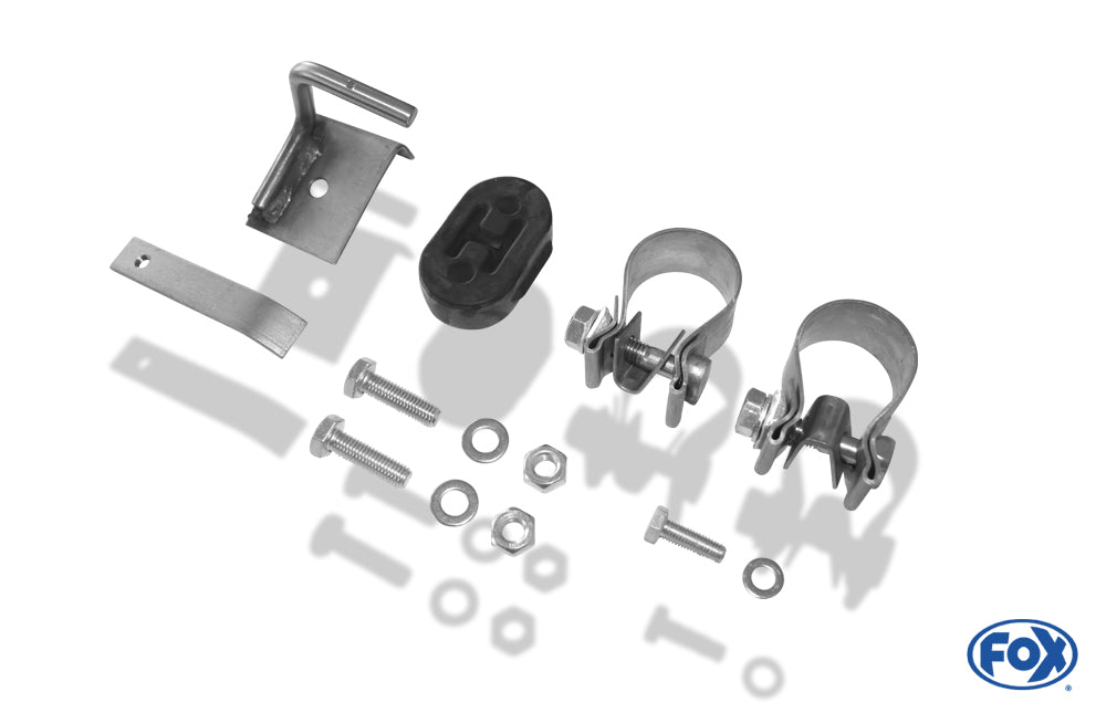 FOX Nissan Micra K11 Endschalldämpfer Ausgang rechts/links  - 1x80 Typ 13 rechts/links