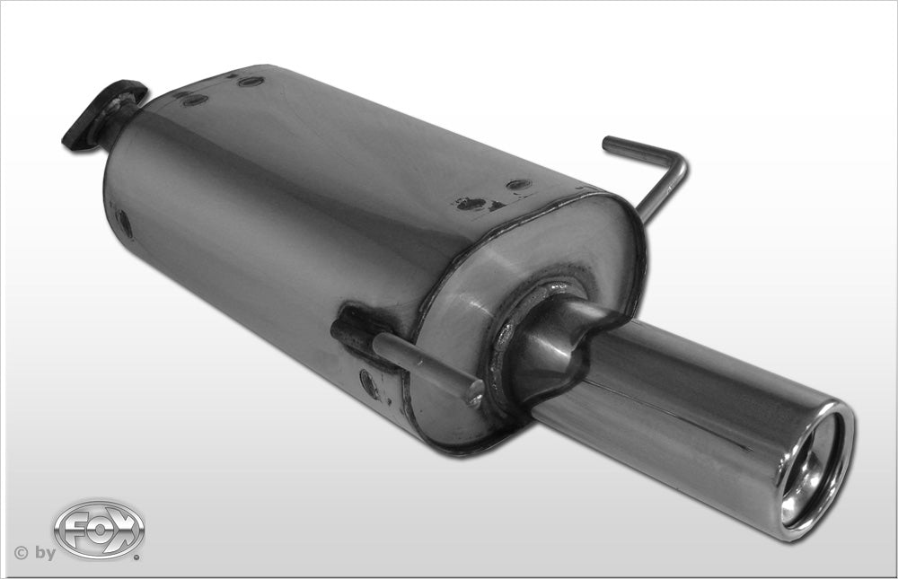 FOX Nissan Almera Typ N15 Hatchback Endschalldämpfer - 1x80 Typ 13