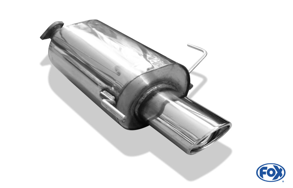 FOX Nissan Almera Typ N15 Hatchback Endschalldämpfer - 115x85 Typ 33