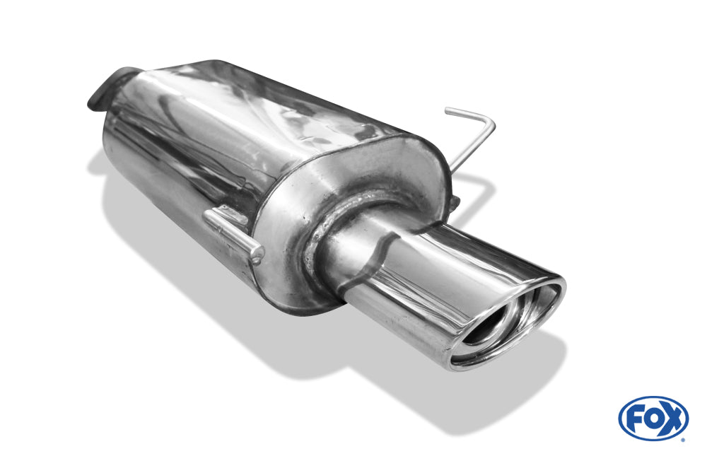 FOX Nissan Almera Typ N15 Hatchback Endschalldämpfer - 115x85 Typ 33