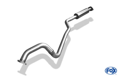 FOX Nissan Almera - N16 Hatchback Vorschalldämpfer