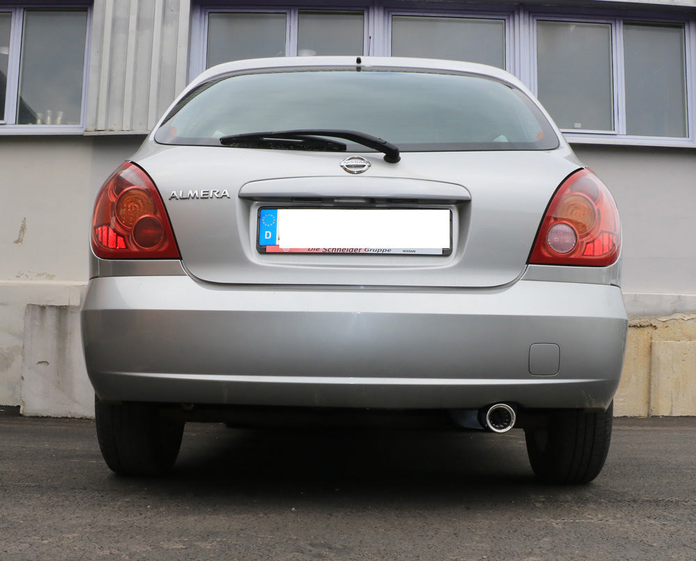 FOX Nissan Almera - N16 Hatchback Endschalldämpfer - 1x80 Typ 13