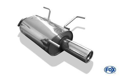 FOX Nissan Almera - N16 Hatchback Endschalldämpfer - 1x80 Typ 13