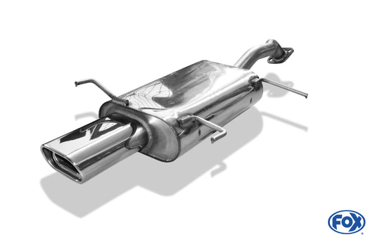 FOX Nissan Primera P10 Endschalldämpfer - 135x80 Typ 53