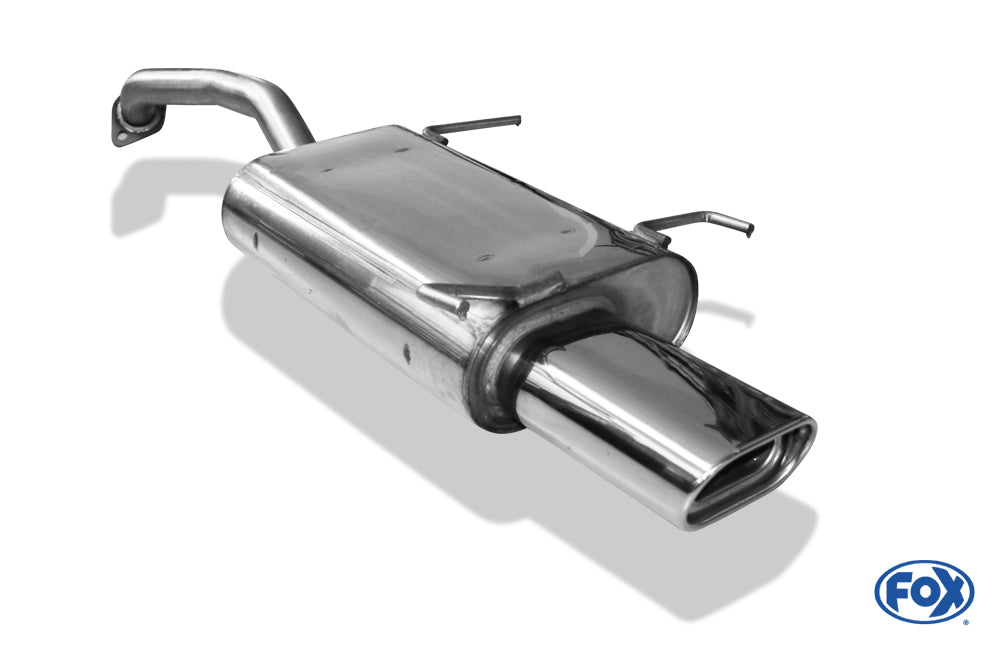 FOX Nissan Primera P10 Endschalldämpfer - 135x80 Typ 53