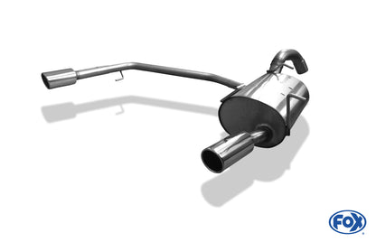 FOX Nissan Primera P12 Traveller Endschalldämpfer Ausgang rechts/links - 1x90 Typ 16 rechts/links