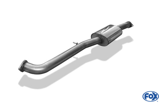 FOX Nissan 350Z Vorschalldämpfer Ø70mm