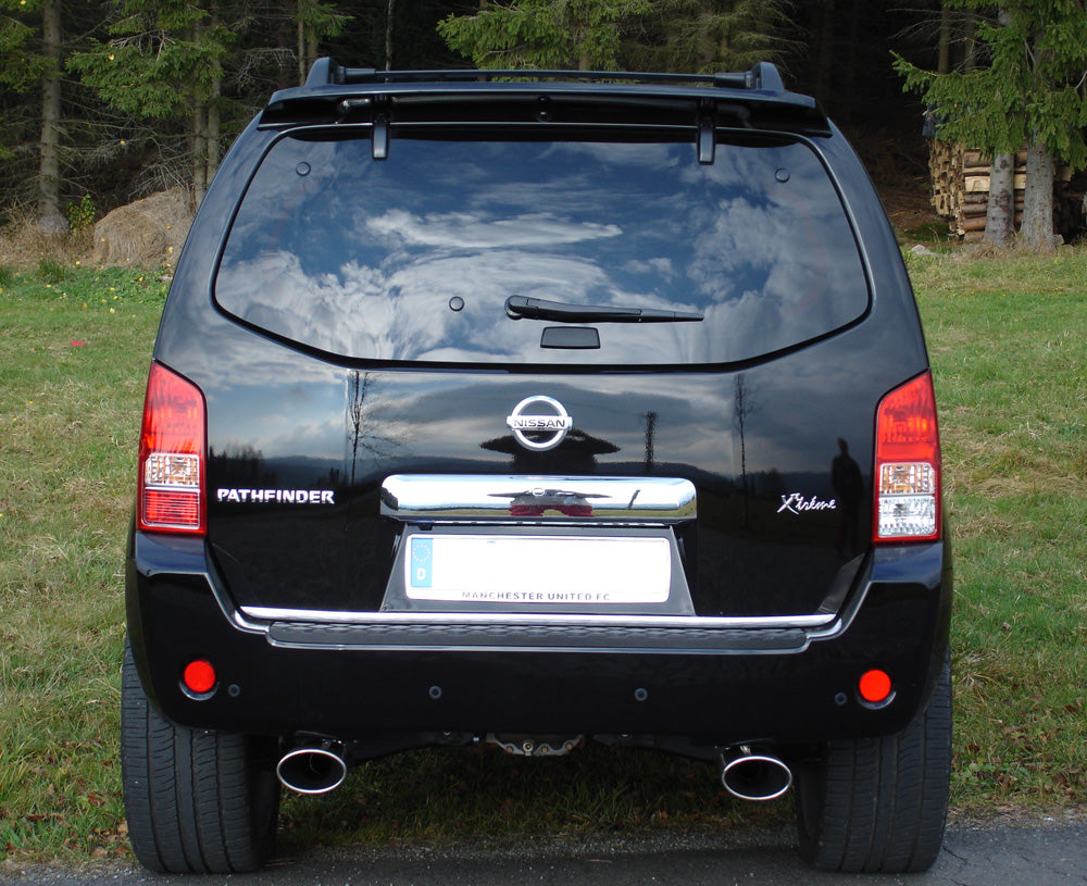 FOX Nissan Pathfinder R51 Endrohrsystem rechts/links - 140x90 Typ 32 rechts/links