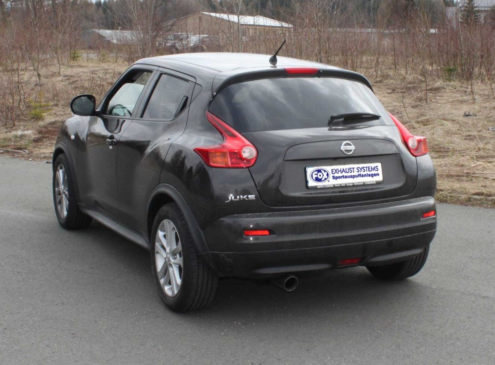 FOX Nissan Juke - F15 (Frontantrieb) Endschalldämpfer - 1x90 Typ 25