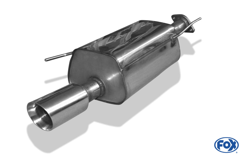 FOX Nissan Juke - F15 (Frontantrieb) Endschalldämpfer - 1x90 Typ 25