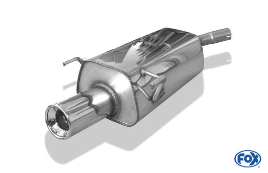 FOX Opel Tigra B TwinTop Endschalldämpfer  - 1x90 Typ 13