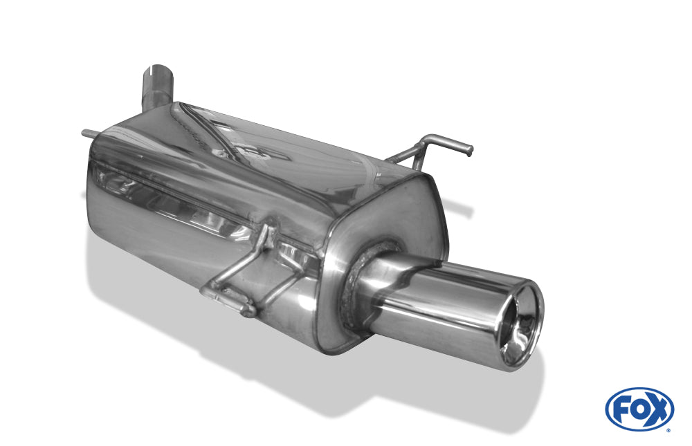 FOX Opel Corsa C Endschalldämpfer - 1x90 Typ 13