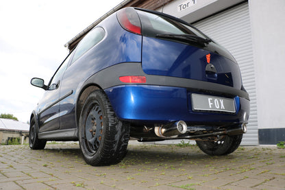 FOX Opel Corsa C Endschalldämpfer Ausgang rechts/links - 1x90 Typ 13 rechts/links