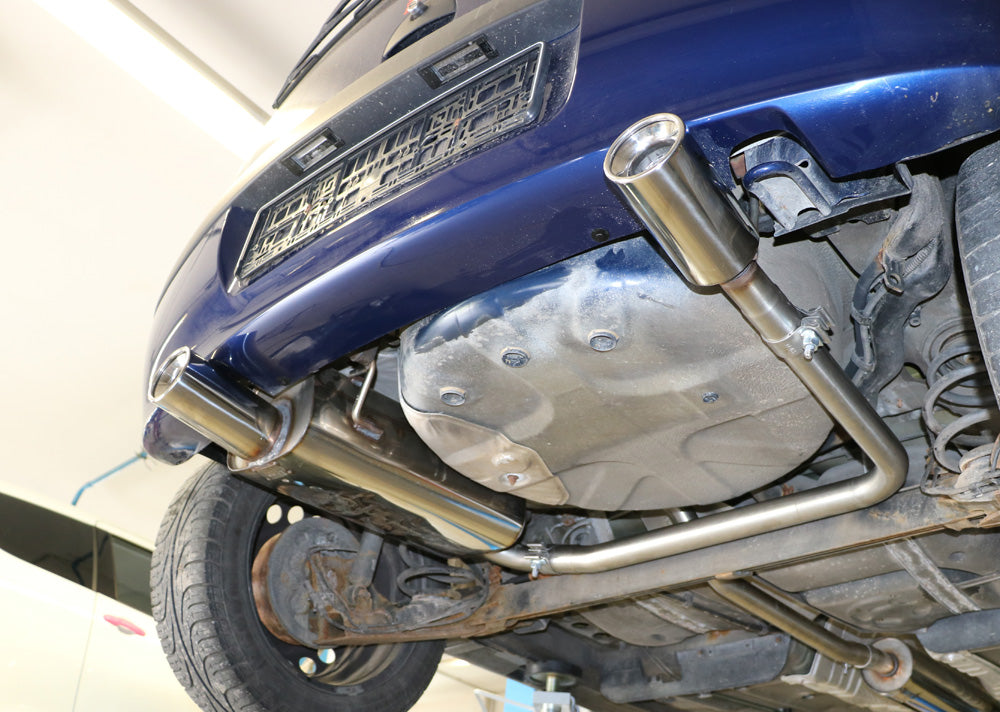 FOX Opel Corsa C Endschalldämpfer Ausgang rechts/links - 1x90 Typ 13 rechts/links