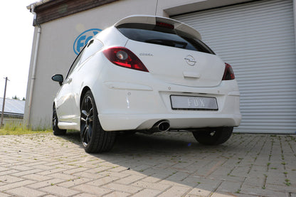 FOX Opel Corsa D - Sportheck und OPC Line Endschalldämpfer - 115x85 Typ 32