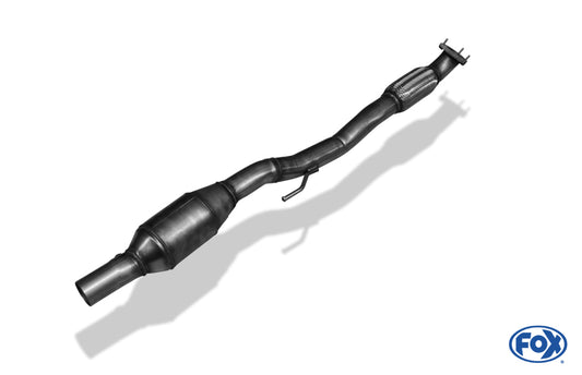 FOX Opel Corsa D GSI/OPC - EURO 4 Downpipe inkl. 200Zeller Katalysator mit Euro 4-Norm