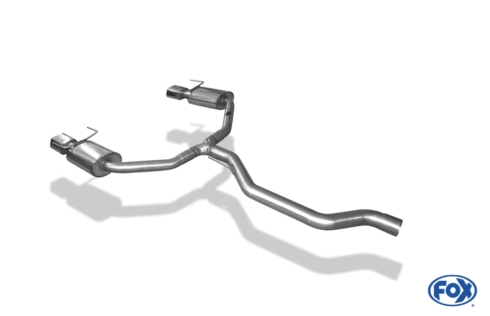 FOX Opel Vectra C OPC Limousine Endschalldämpfer rechts/links - 142x78 Typ 61 rechts/links