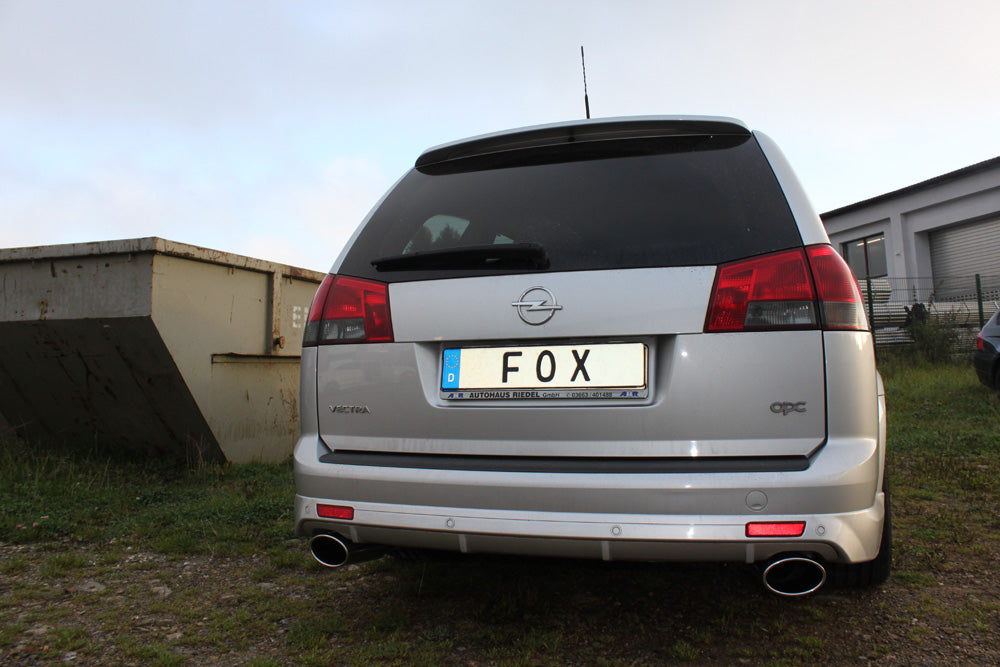 FOX Opel Vectra C OPC Caravan Endschalldämpfer rechts/links - 140x90 Typ 32 rechts/links